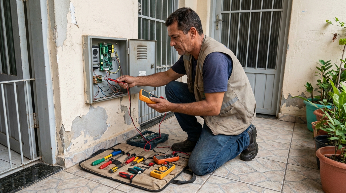 Conserto de interfone profissional em Americana‑SP