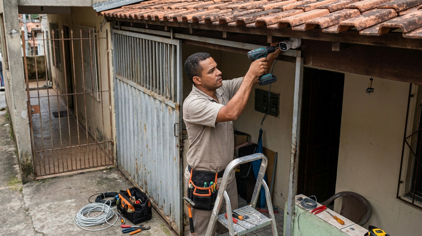 Instalação de Câmeras de Segurança perto de mim em Americana‑SP